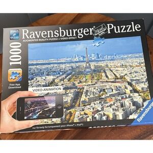 Ravensburger Augmented Reality: Puzzle Video 1000 Pieces (No. 19 302 8) Paris